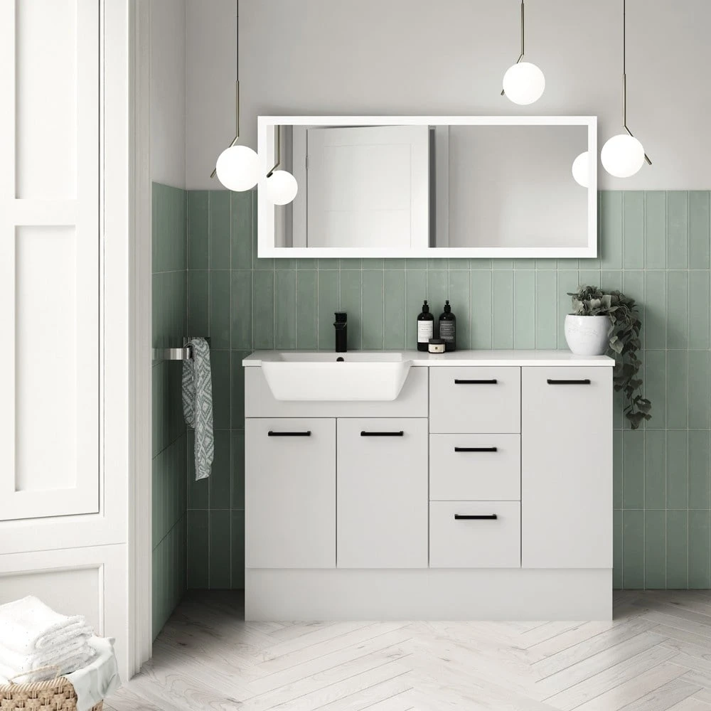 Elation Fitted Pearl Grey Modern Base Unit 300mm EF1001/456 2 Elation Fitted Pearl Grey Modern Base Unit 300mm EF1001/456 - Image 2