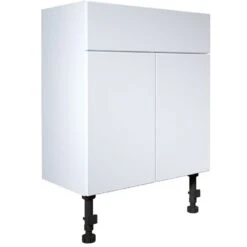 Elation Fitted White Modern Basin Unit 600mm EF1006/000