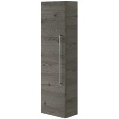 Elation Mito Textured Anthracite Modern Wall Hung Tall Unit 29516/295