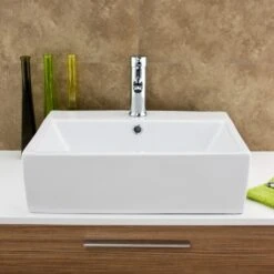 Europa Zeus 540x415 1th White Ceramic Counter Top Basin A58 -Household Goods Shop europa zeus 540x415 1th white ceramic counter top basin a58 p156 76955 image