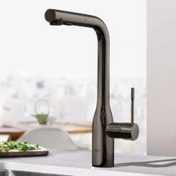 Grohe Essence Hard Graphite Single Lever Sink Mixer Tap 1/2" 30270A00