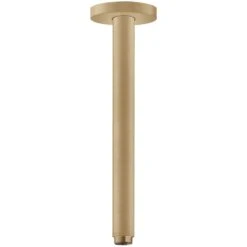 Hansgrohe 300mm Brushed Bronze Ceiling Connector S For Shower Heads