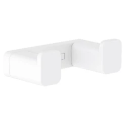 Hansgrohe AddStoris Matt White Wall Mounted Double Towel Hook