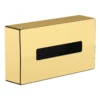 Hansgrohe AddStoris Polished Gold Wall Mounted Tissue Box