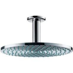 Hansgrohe Raindance S 240 Air 100mm Chrome Shower With Ceiling Connector