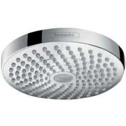 Hansgrohe Round Valve With Croma Select (180) Overhead And Baton Hand Shower Thermostatic -Household Goods Shop hansgrohe round valve with croma select 180 overhead and baton hand shower thermostatic p32416 158671 image