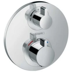 Hansgrohe Round Valve With Raindance (240) Overhead Thermostatic -Household Goods Shop hansgrohe round valve with raindance 240 overhead thermostatic p32432 158837 image