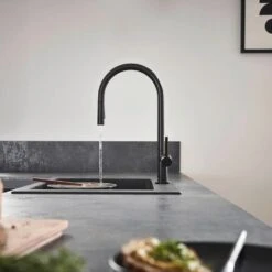 Hansgrohe S510-F660 1.0 Bowl Graphite Black Kitchen Sink 43313170 -Household Goods Shop hansgrohe s510 f660 1 0 bowl graphite black kitchen sink 43313170 p37222 182228 image