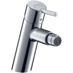 Hansgrohe Talis Chrome Single Lever Bidet Mixer Tap With Pop-Up Waste