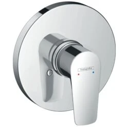 Hansgrohe Talis E Chrome Concealed Single Lever Round Manual Shower Mixer Valve