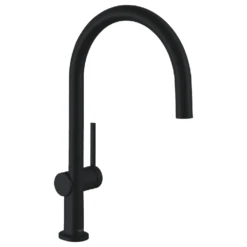 Hansgrohe Talis M54 220 Eco 1 Jet Matt Black Kitchen Mixer Tap