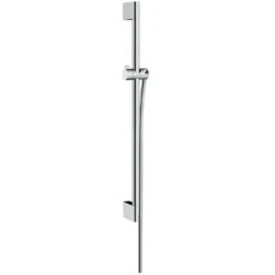 Hansgrohe Unica Chrome Croma 65cm Shower Rail With Shower Hose