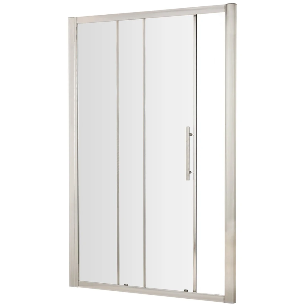 Hudson Reed Apex Chrome Sliding Door Shower Enclosure 1000x900x8mm 2 Hudson Reed Apex Chrome Sliding Door Shower Enclosure 1000x900x8mm - Image 2