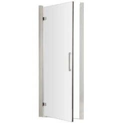 Hudson Reed Apex Chrome Wetroom Shower Hinged Door 900mm MH90H4