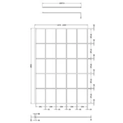 Hudson Reed Black Frame Wetroom Shower Screen & Support Bar 1400x1950x8mm WRSF14 -Household Goods Shop hudson reed black frame wetroom shower screen support bar 1400x1950x8mm wrsf14 p33111 162337 image