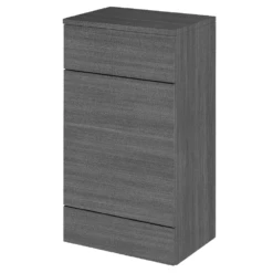 Hudson Reed Fusion Anthracite Woodgrain 500mm WC Toilet Unit & Top - CBI505A