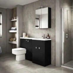 Hudson Reed Fusion Hacienda Black Bathroom Suite