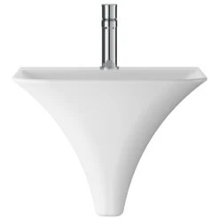 Hudson Reed Grace 460x415 1th White Wall Hung Basin - NCT102 -Household Goods Shop hudson reed grace 460x415 1th white wall hung basin nct102 p30778 149599 image