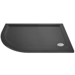 Hudson Reed Slate Grey Offset Quadrant Shower Tray LH 1200x800mm TR71112