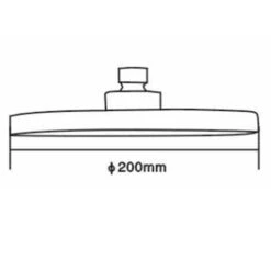 Hudson Reed Tec Crosshead Thermostatic Shower Valve, Fixed Head & Body Jets -Household Goods Shop hudson reed tec crosshead thermostatic shower valve fixed head body jets p30641 148571 image