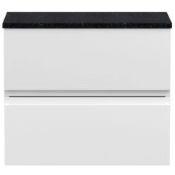 Hudson Reed Urban White 600mm Wall Hung 2-Drawer Vanity Unit & Worktop URB104LSB