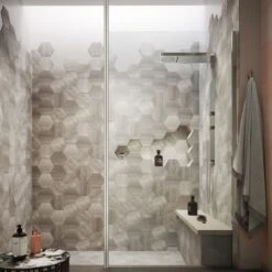 Hudson Reed Wetroom Shower Screen Ceiling Post 3000mm - WRSF002