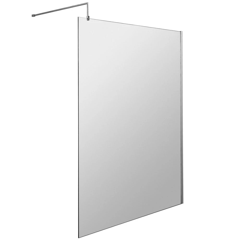 Hudson Reed Wetroom Shower Screen & Chrome Support Bar 1200mm - WRSB1200 3 Hudson Reed Wetroom Shower Screen & Chrome Support Bar 1200mm - WRSB1200 - Image 3