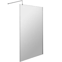 Hudson Reed Wetroom Shower Screen & Support Bar 1100mm WRSB1100