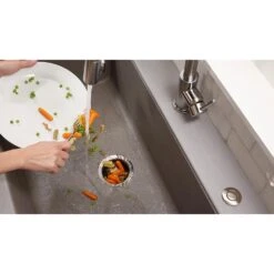 Insinkerator ISE Model 46 Kitchen Sink Waste Disposal Unit & Air Switch ISE46AS -Household Goods Shop insinkerator ise model 46 kitchen sink waste disposal unit air switch ise46as p26530 155655 image