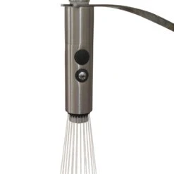 MGS Vela LD Polished Stainless Steel Pullout Rinse Kitchen Sink Mixer Tap 0110DP -Household Goods Shop mgs vela ld polished stainless steel pullout rinse kitchen sink mixer tap 0110dp p17671 81470 image