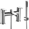 Niagara Albury Chrome Modern Deck Mounted Bath Shower Mixer Tap 9142