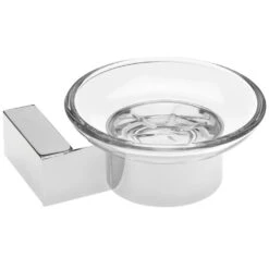 Niagara Edge Chrome Modern Wall Mounted Soap Dish TM66510