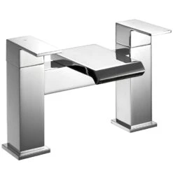 Niagara Elsden Chrome Modern Deck Mounted Bath Filler Tap 9052