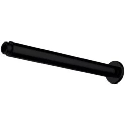Niagara Equate Matt Black Modern Ceiling Mounted Round Shower Arm 9342BL