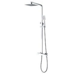Niagara Observa Chrome Modern Wall Mounted Thermostatic Shower Set 9302