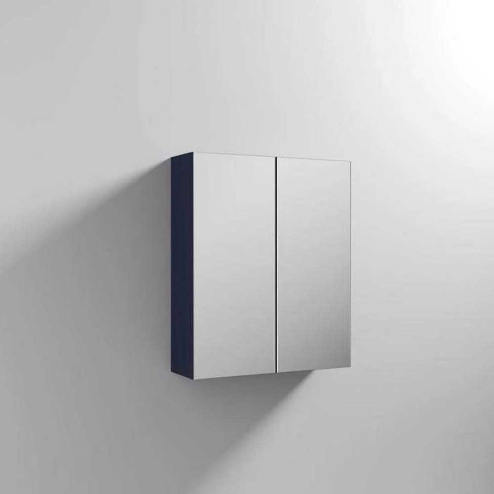 Nuie Arno Electric Blue 600mm Mirror Unit (50/50) - OFF1717 2 Nuie Arno Electric Blue 600mm Mirror Unit (50/50) - OFF1717 - Image 2