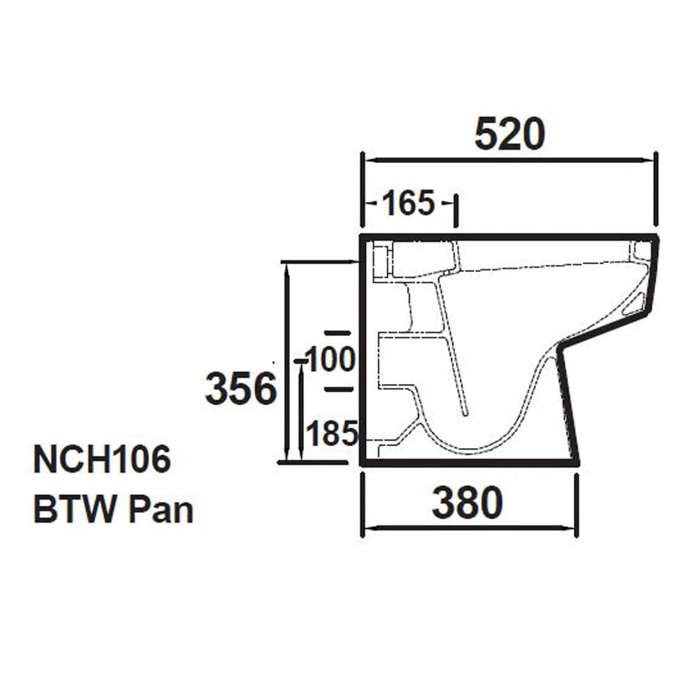 Nuie Athena Natural Oak 2 In 1 WC Vanity Unit, Basin, Cistern & BTW Toilet 7 Nuie Athena Natural Oak 2 In 1 WC Vanity Unit, Basin, Cistern & BTW Toilet - Image 7