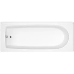 Nuie Barmby Round Single Ended Straight Bath 1700x700