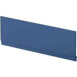 Nuie Blocks Satin Blue 1800mm Bath Front Panel - MOF378