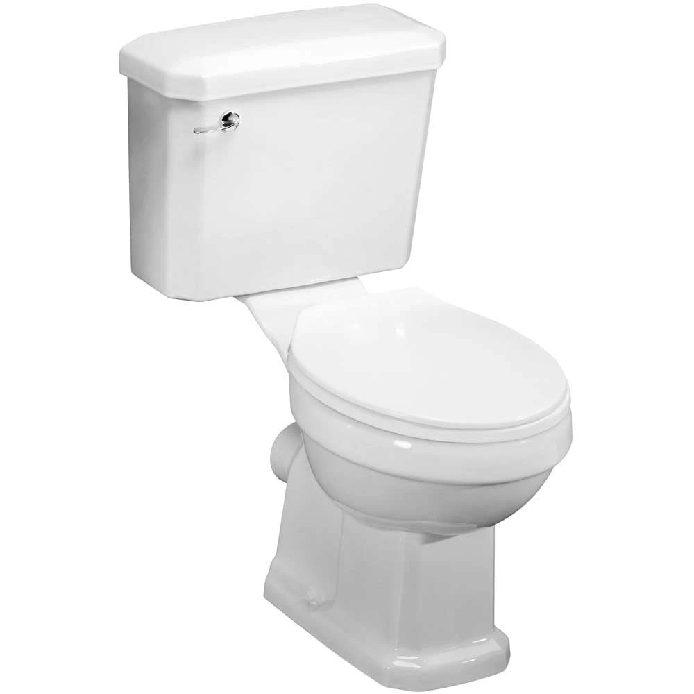 Nuie Carlton Close Coupled Toilet Pan, Cistern & Seat - CCT003 1 Nuie Carlton Close Coupled Toilet Pan, Cistern & Seat - CCT003