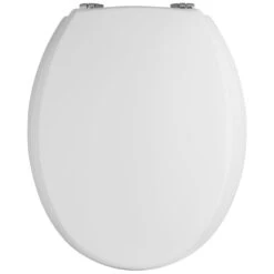 Nuie Carlton White Low Level WC Toilet, Flush Pipe Kit & Chrome Hinges Seat 7 Nuie Carlton White Low Level WC Toilet, Flush Pipe Kit & Chrome Hinges Seat -Household Goods Shop nuie carlton white low level wc toilet flush pipe kit chrome hinges seat p33450 162760 image