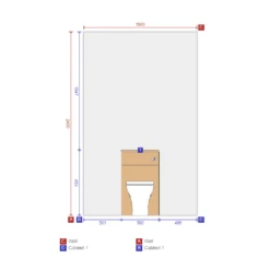 Nuie Complete Cloakroom Set, Natural Oak Units, Chrome Towel Rail & Gloss White Toilet -Household Goods Shop nuie complete cloakroom set natural oak units chrome towel rail gloss white toilet p72386 300476 image