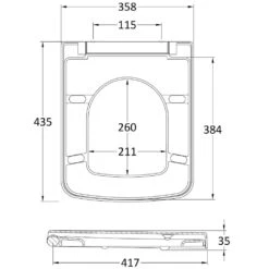 Nuie Eden Gloss White 600mm Basin 1 Bathroom Furniture Solution Pack -Household Goods Shop nuie eden gloss white 600mm basin 1 bathroom furniture solution pack p31278 234164 image