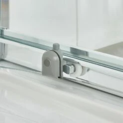 Nuie Ella Chrome Corner Entry Shower Enclosure 800X800mm -Household Goods Shop nuie ella chrome corner entry shower enclosure 800x800mm p29292 145644 image