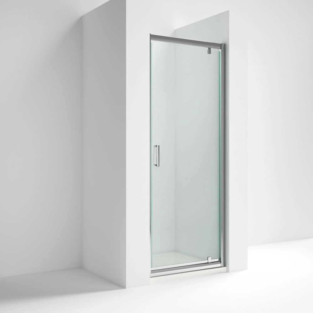 Nuie Ella Pivot Shower Door With Handle 900mm - ERPD90H5 1 Nuie Ella Pivot Shower Door With Handle 900mm - ERPD90H5