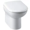 Nuie Lawton White Back To Wall Toilet Pan - BTW005