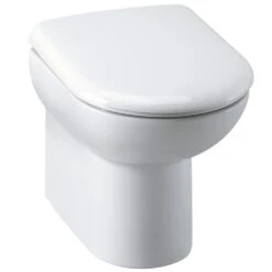 Nuie Lawton White Back To Wall Toilet Pan - BTW005