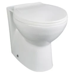 Nuie Mayford Gloss White 500x200mm Back To Wall Unit, Cistern, Pan & Seat -Household Goods Shop nuie mayford gloss white 500x200mm back to wall unit cistern pan seat p31241 154577 image