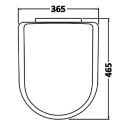 Nuie Mayford Gloss White 500x300mm Back To Wall Unit, Cistern, Pan & Seat -Household Goods Shop nuie mayford gloss white 500x300mm back to wall unit cistern pan seat p31242 154590 image