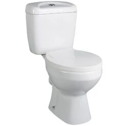 Nuie Melbourne White Close Coupled Toilet Pan, Cistern & Seat - NCS150 8 Nuie Melbourne White Close Coupled Toilet Pan, Cistern & Seat - NCS150 -Household Goods Shop nuie melbourne white close coupled toilet pan cistern seat ncs150 p30955 155189 image